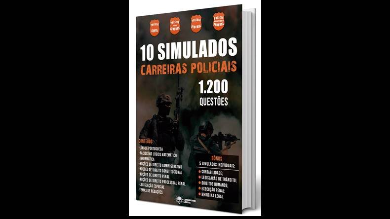 10 Simulados das Carreiras Policiais Funciona? 10 Simulados das Carreiras Policiais Dá Resultado?